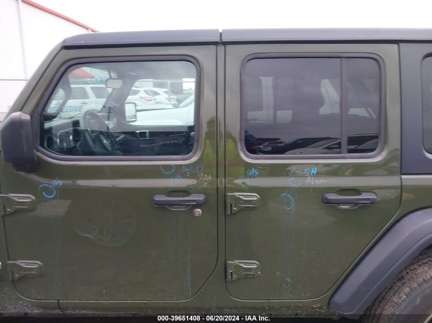 2021 Jeep Wrangler Unlimited Sport VIN: 1C4HJXDN0MW622051 Lot: 39651408