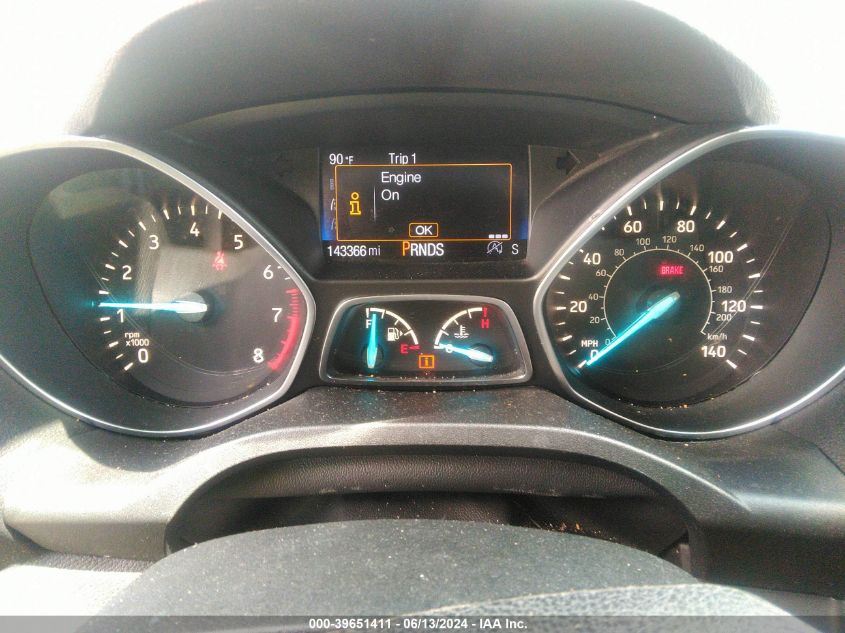 2017 FORD ESCAPE SE - 1FMCU9GDXHUD73917