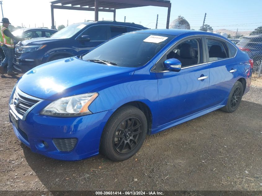 2015 NISSAN SENTRA SR - 3N1AB7AP8FY309395