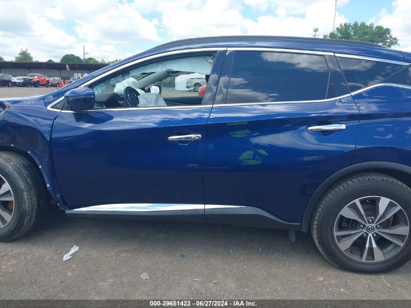 2020 Nissan Murano Sv Fwd VIN: 5N1AZ2BJ6LN104345 Lot: 39651423