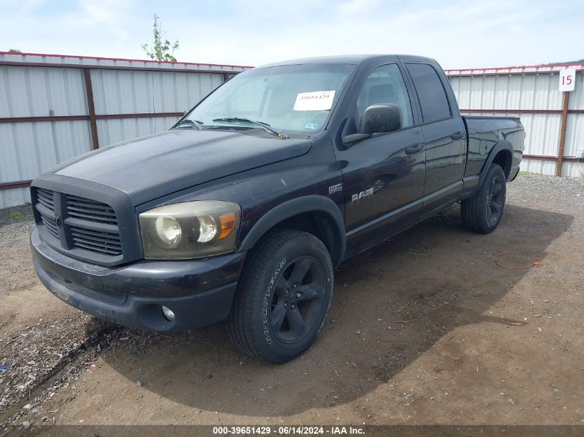 2008 Dodge Ram 1500 Slt VIN: 1D7HU18238S501537 Lot: 39651429