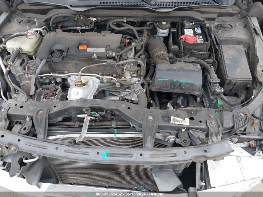 2018 Honda Civic Lx VIN: 2HGFC2F57JH580152 Lot: 39651432