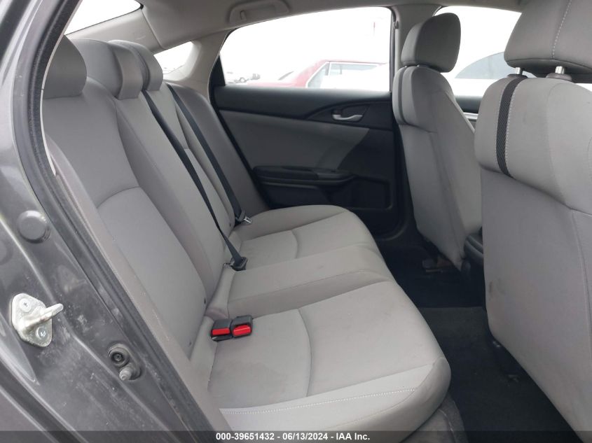 2018 Honda Civic Lx VIN: 2HGFC2F57JH580152 Lot: 39651432