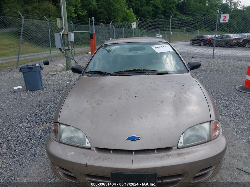 2001 Chevrolet Cavalier Ls VIN: 1G1JF524917273584 Lot: 39651434