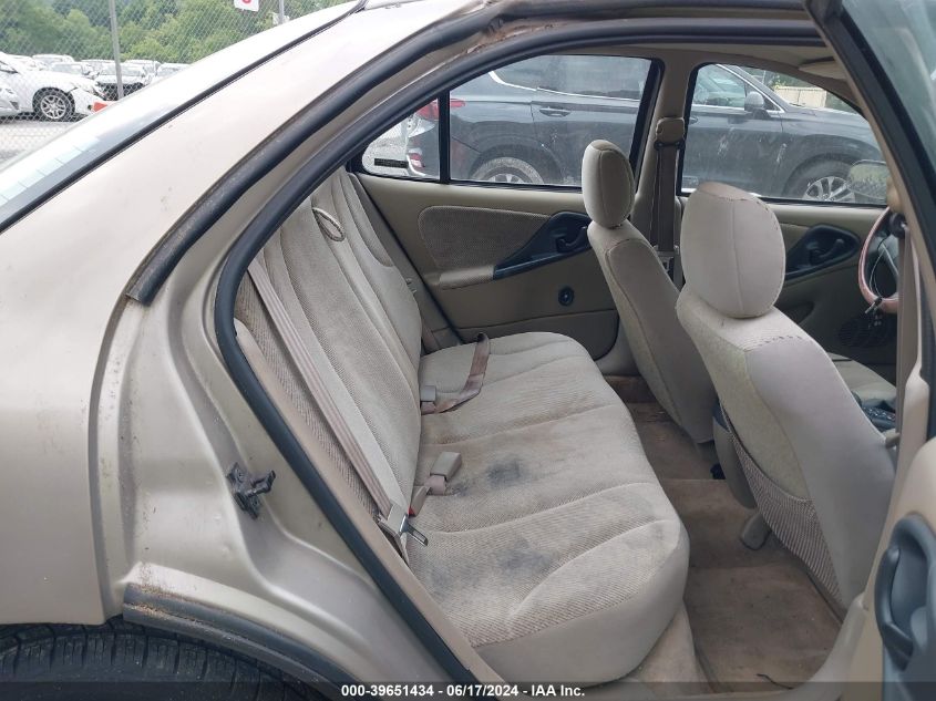 2001 Chevrolet Cavalier Ls VIN: 1G1JF524917273584 Lot: 39651434