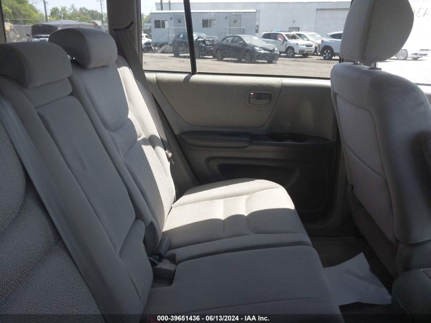 2002 Toyota Highlander V6 VIN: JTEHF21A420090711 Lot: 39651436