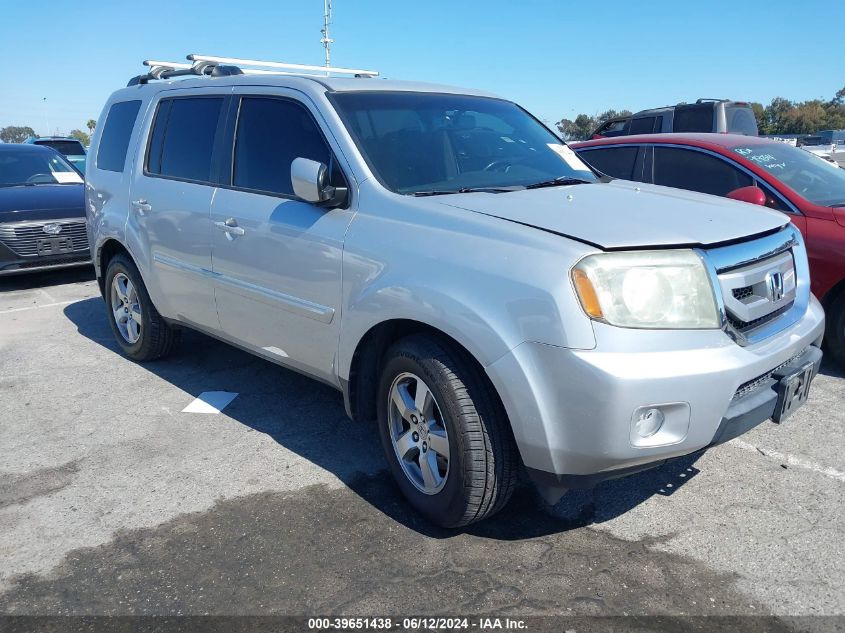 2009 Honda Pilot Ex-L VIN: 5FNYF48599B039743 Lot: 39651438