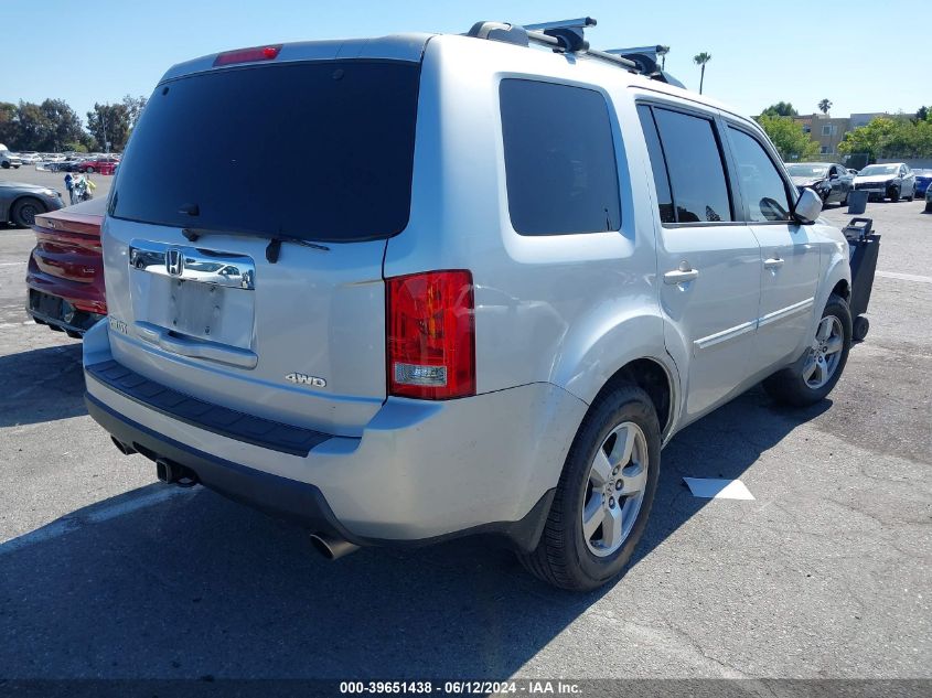 2009 Honda Pilot Ex-L VIN: 5FNYF48599B039743 Lot: 39651438