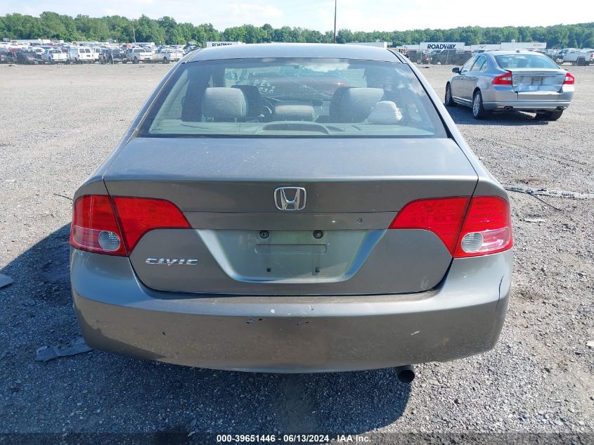 2007 Honda Civic Lx VIN: 1HGFA16507L109164 Lot: 39651446