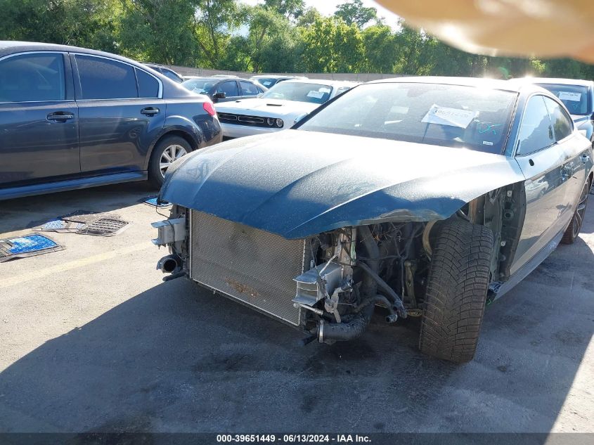 2018 Audi S5 3.0T Premium Plus VIN: WAUC4CF51JA023768 Lot: 39651449