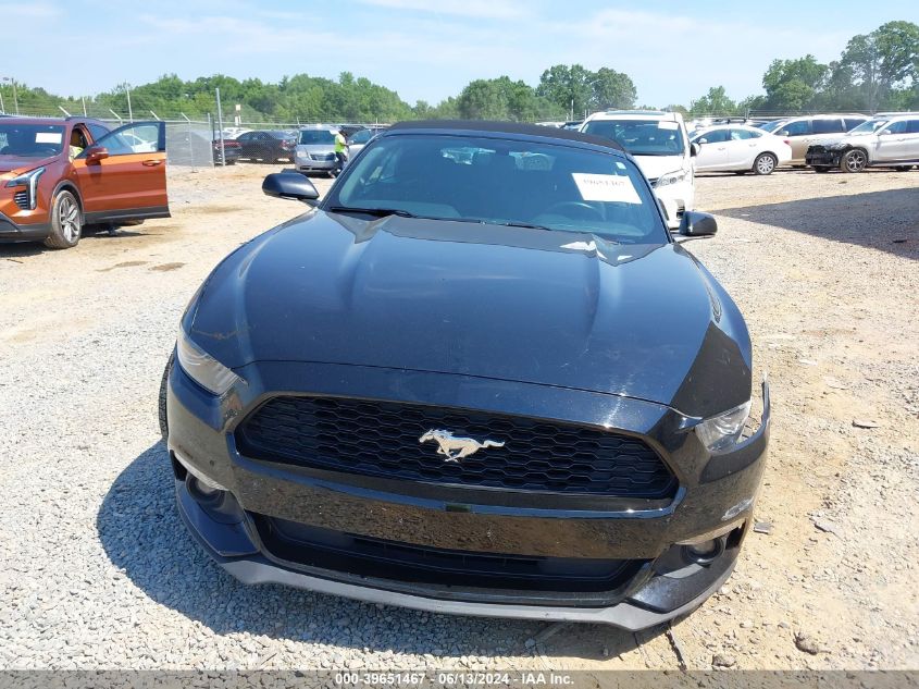 2017 Ford Mustang V6 VIN: 1FATP8EM5H5281042 Lot: 39651467