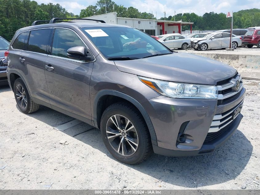 2019 Toyota Highlander Le VIN: 5TDZARFH9KS059926 Lot: 39651478