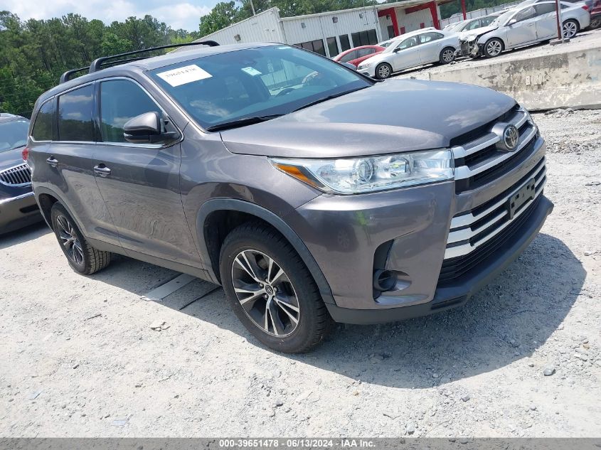 2019 TOYOTA HIGHLANDER LE - 5TDZARFH9KS059926