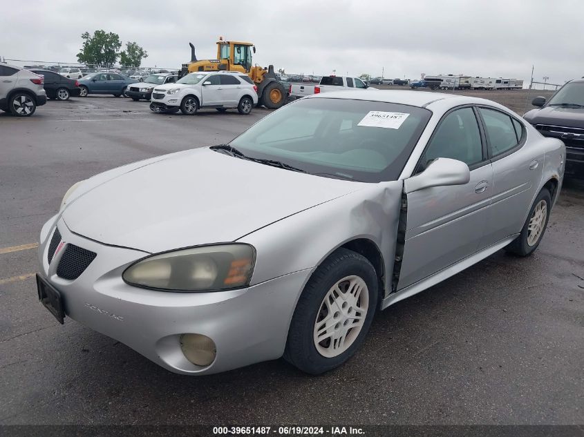 2004 Pontiac Grand Prix Gt1 VIN: 2G2WP522541261852 Lot: 39651487