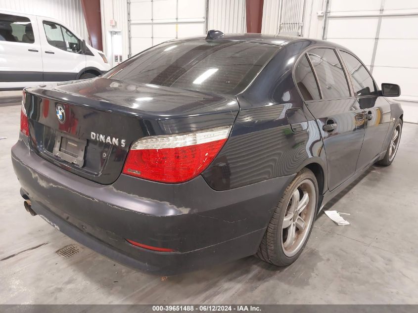 2008 BMW 535Xi VIN: WBANV93558CW51263 Lot: 39651488