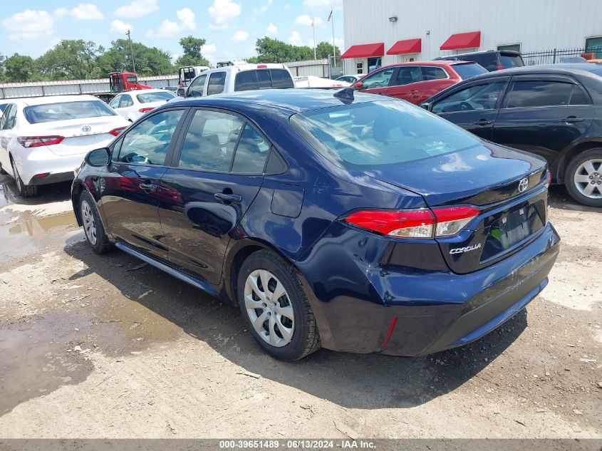 2022 Toyota Corolla Le VIN: 5YFEPMAE2NP333137 Lot: 39651489