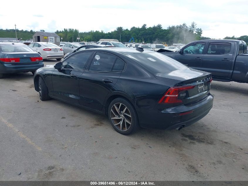 7JR102FK1KG017832 | 2019 VOLVO S60