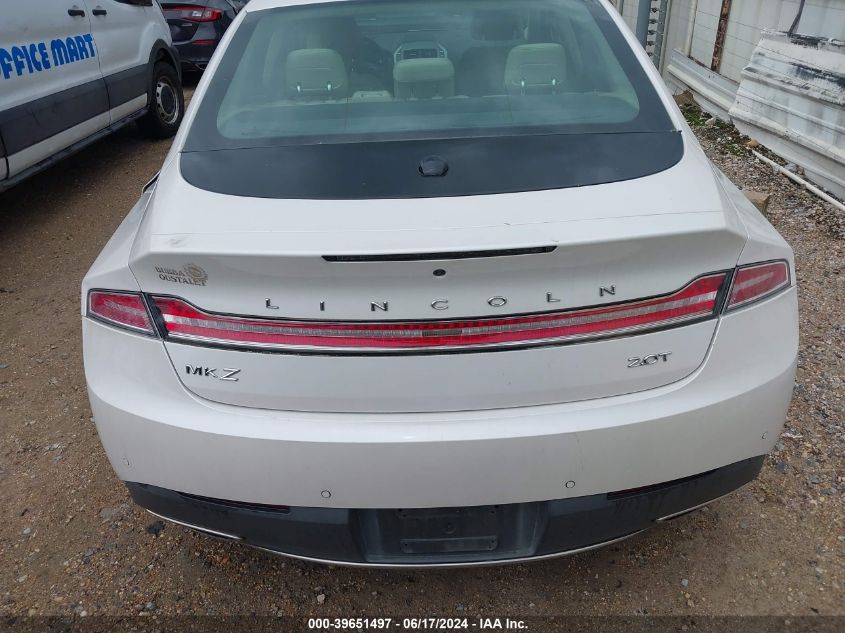 2019 Lincoln Mkz Standard VIN: 3LN6L5A90KR604142 Lot: 39651497