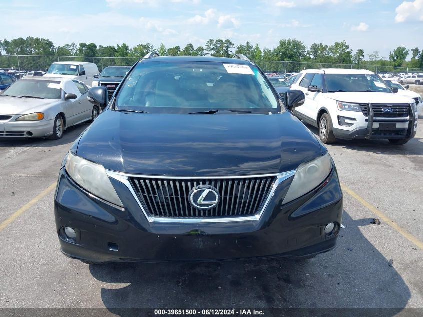 2010 Lexus Rx 350 VIN: 2T2ZK1BA2AC029113 Lot: 39651500