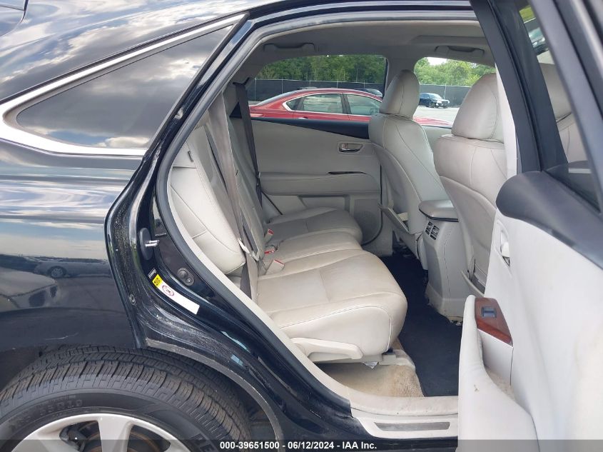 2010 Lexus Rx 350 VIN: 2T2ZK1BA2AC029113 Lot: 39651500