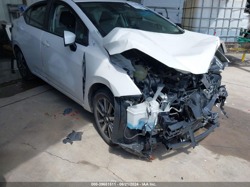 2022 Nissan Versa 1.6 Sv Xtronic Cvt VIN: 3N1CN8EV2NL848282 Lot: 39651511