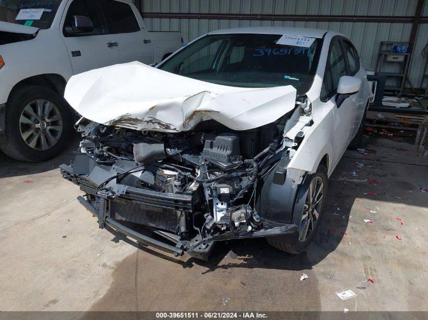 2022 Nissan Versa 1.6 Sv Xtronic Cvt VIN: 3N1CN8EV2NL848282 Lot: 39651511