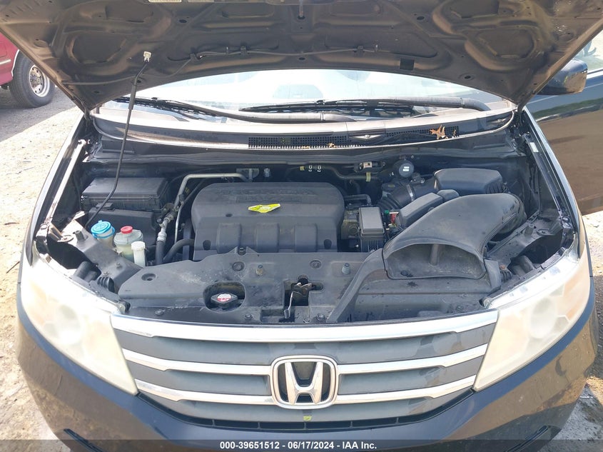 2013 Honda Odyssey Ex-L VIN: 5FNRL5H61DB046965 Lot: 39651512