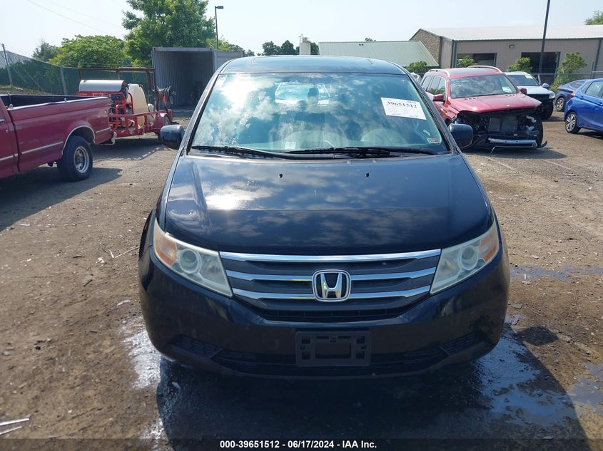 2013 Honda Odyssey Ex-L VIN: 5FNRL5H61DB046965 Lot: 39651512