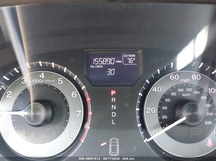 2013 Honda Odyssey Ex-L VIN: 5FNRL5H61DB046965 Lot: 39651512