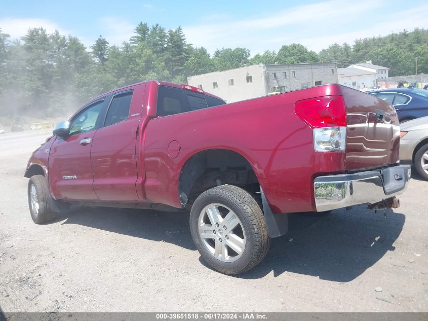 2007 Toyota Tundra Limited 5.7L V8 VIN: 5TBBV58147S462064 Lot: 39651518