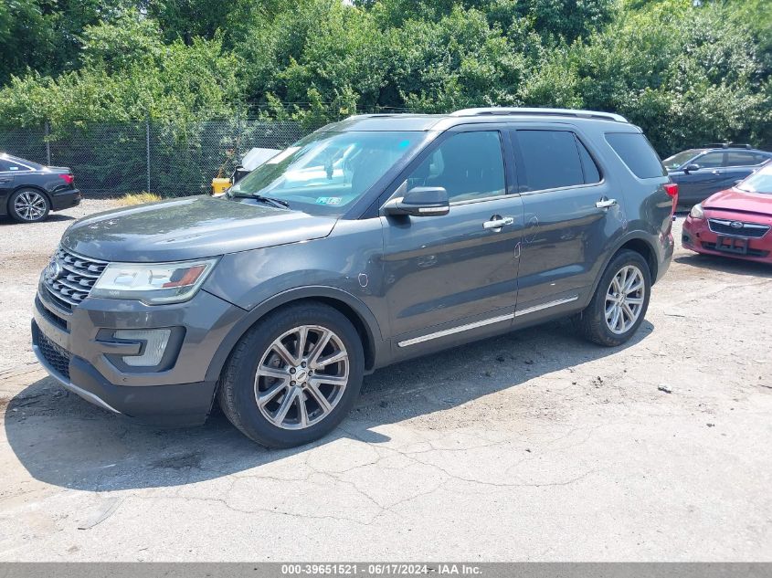 1FM5K7F80GGC13453 2016 FORD EXPLORER - Image 2