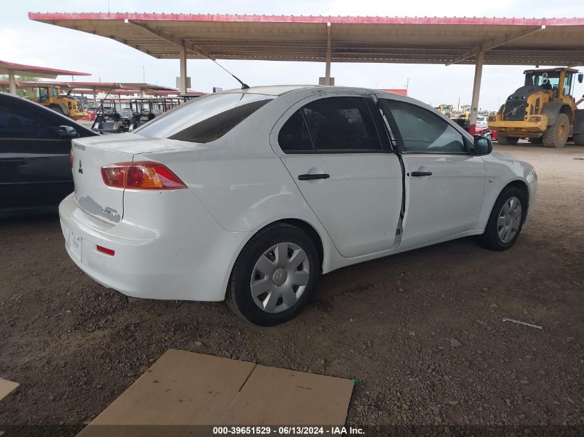 2008 Mitsubishi Lancer De VIN: JA3AU16U98U031193 Lot: 39651529