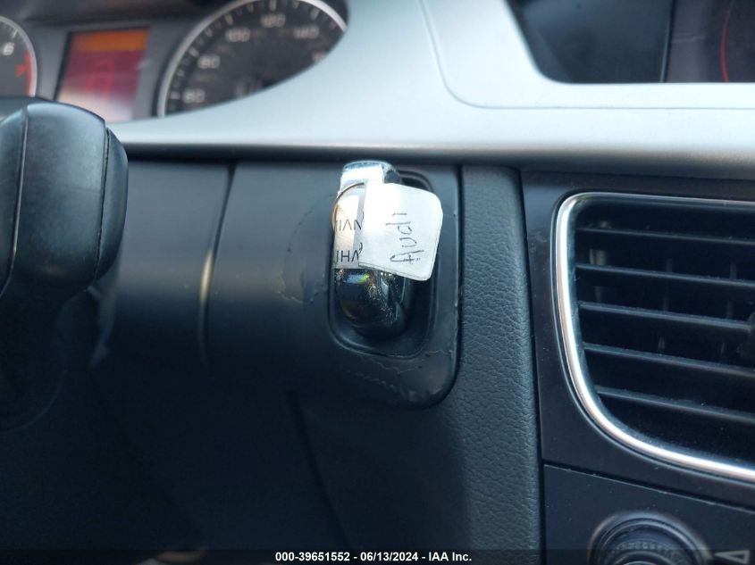 2012 Audi A4 2.0T Premium VIN: WAUAFAFL3CN001285 Lot: 39651552