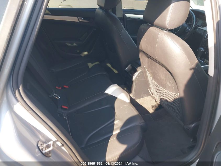 2012 Audi A4 2.0T Premium VIN: WAUAFAFL3CN001285 Lot: 39651552