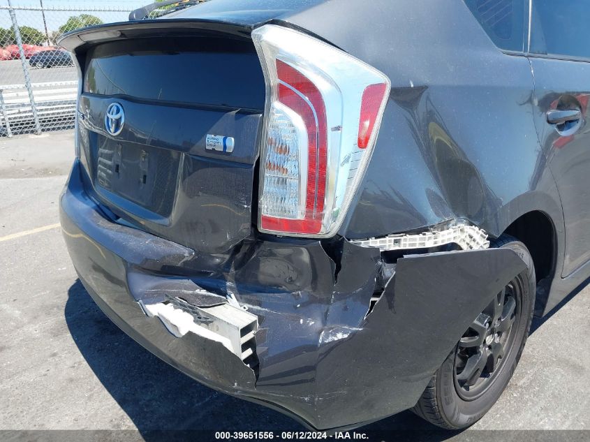 2014 Toyota Prius Two VIN: JTDKN3DU6E0388674 Lot: 39651556