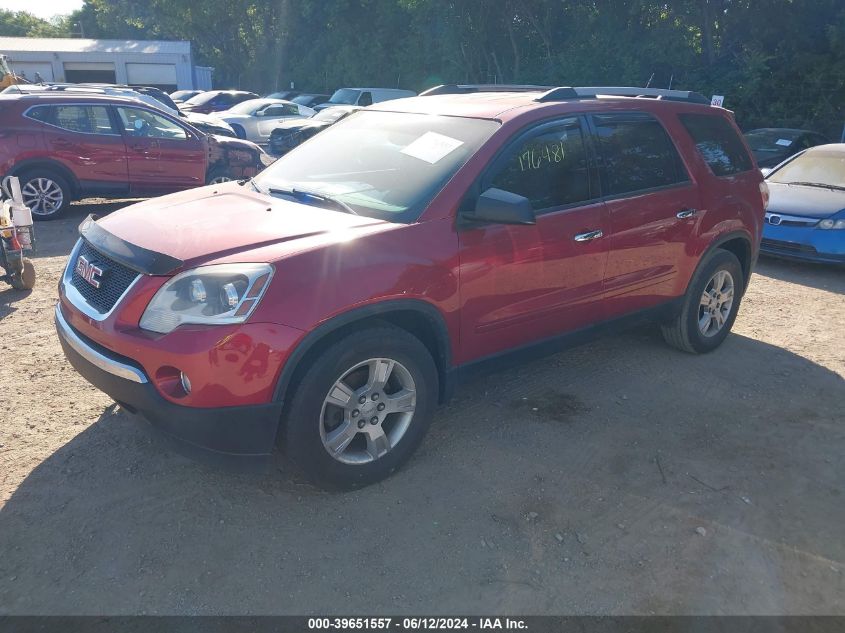 2012 GMC Acadia Sle VIN: 1GKKRPED5CJ235404 Lot: 39651557