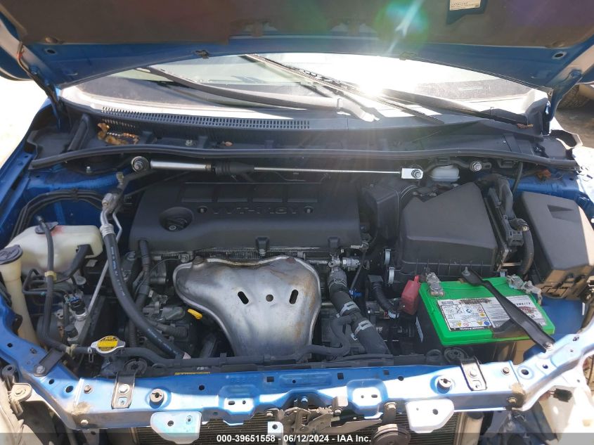 2009 Toyota Corolla Xrs VIN: 1NXBE40E99Z003722 Lot: 39651558