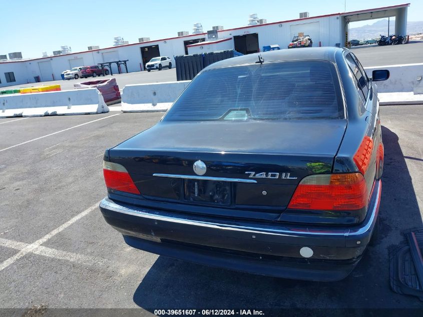 2001 BMW 740Il VIN: WBAGH83491DP32364 Lot: 39651607