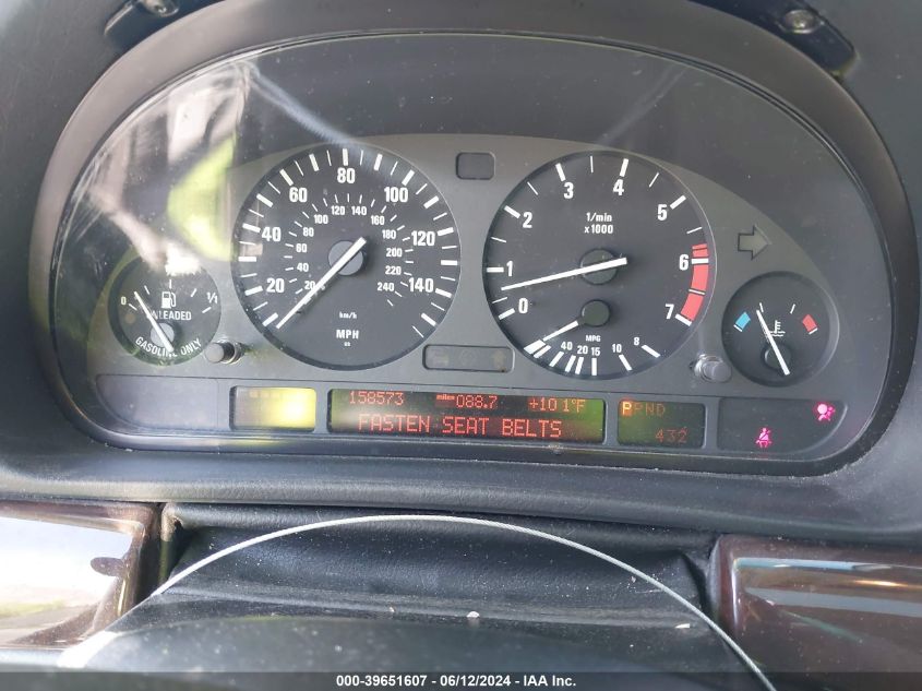 2001 BMW 740Il VIN: WBAGH83491DP32364 Lot: 39651607