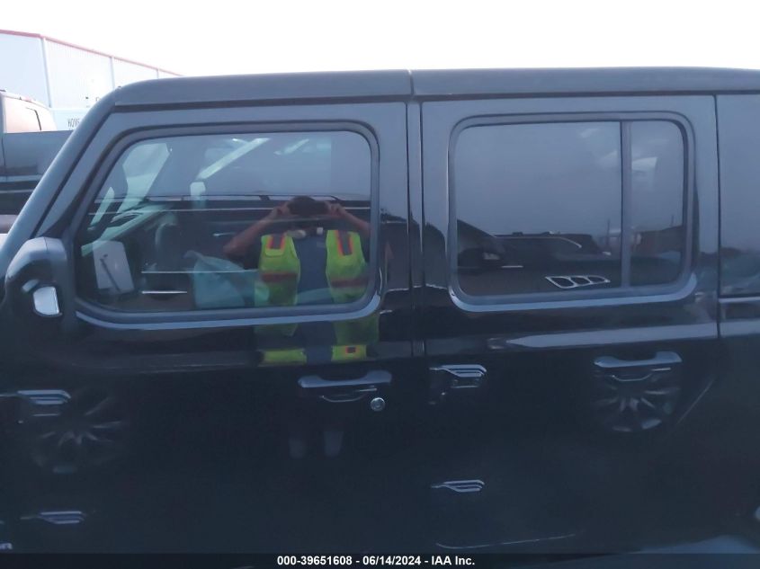 2022 Jeep Gladiator High Altitude 4X4 VIN: 1C6HJTFG8NL115108 Lot: 39651608