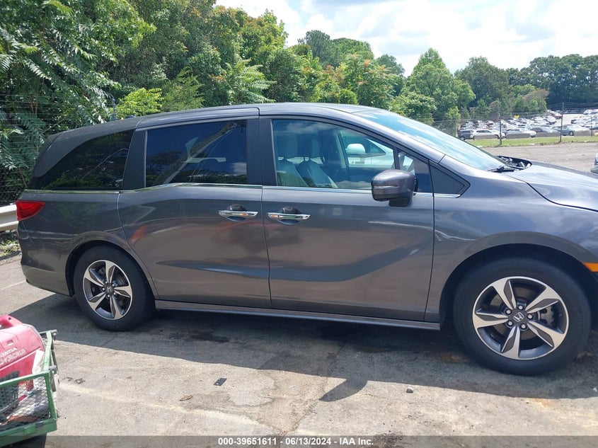 2019 Honda Odyssey Touring VIN: 5FNRL6H80KB090010 Lot: 39651611
