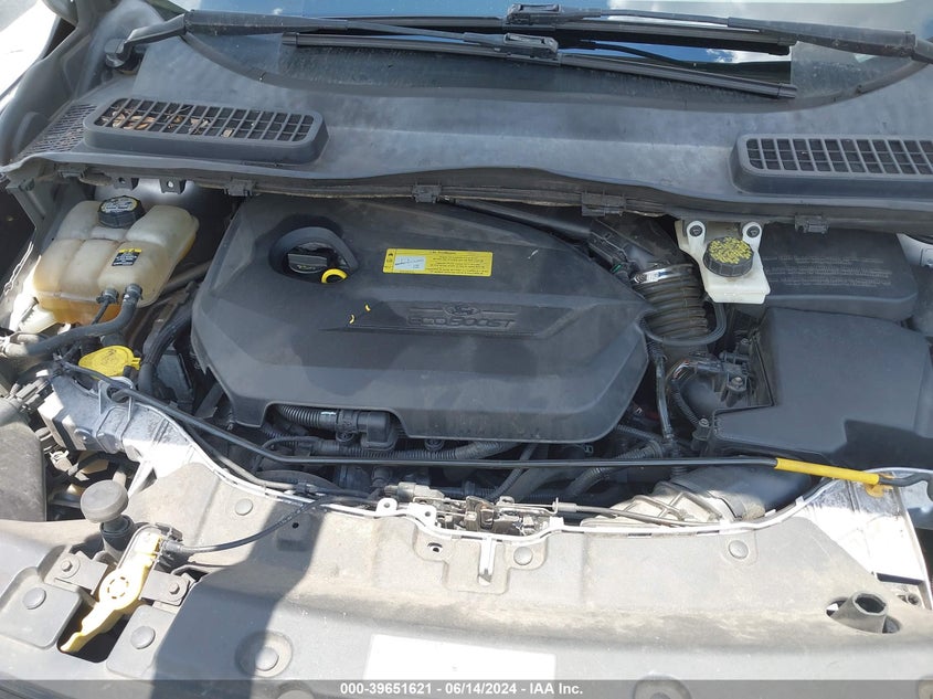 2013 Ford Escape Sel VIN: 1FMCU0HX6DUD36524 Lot: 39651621