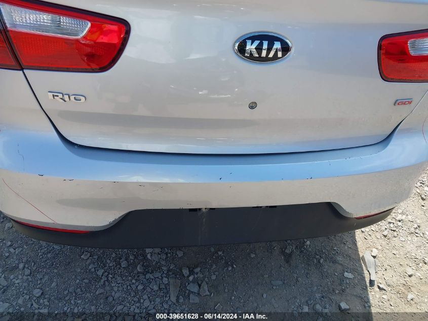 2017 Kia Rio Lx VIN: KNADM4A35H6051134 Lot: 39651628