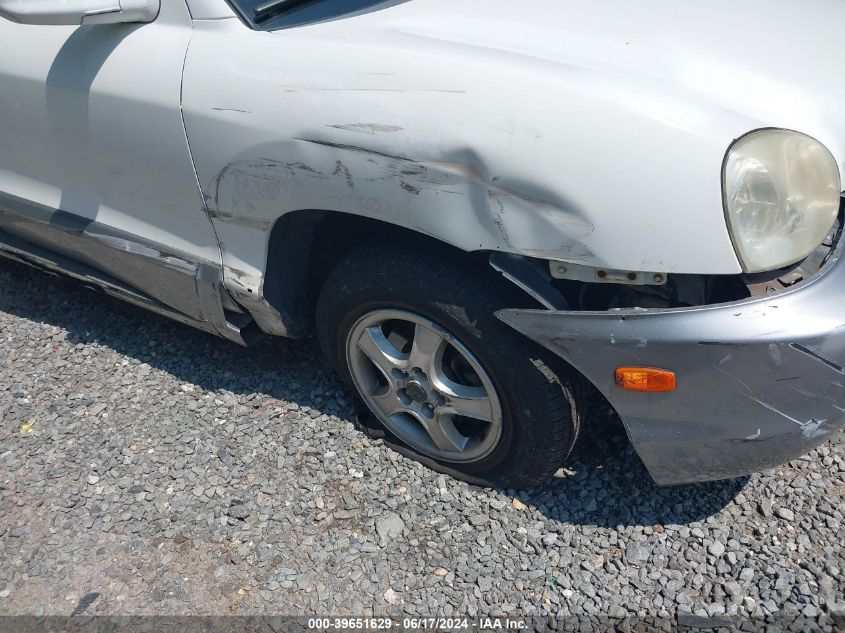 2003 Hyundai Santa Fe Gls/Lx VIN: KM8SC73DX3U561189 Lot: 39651629