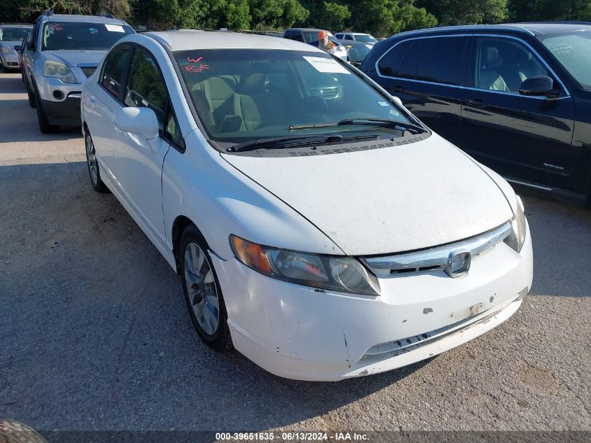 2009 Honda Civic Lx VIN: 19XFA16509E021287 Lot: 39651635