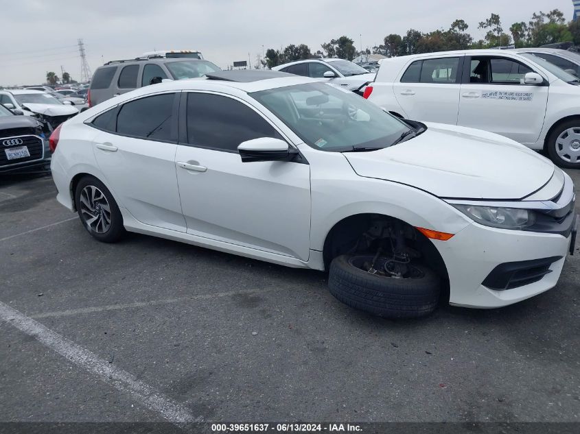 2018 Honda Civic Ex VIN: 2HGFC2F77JH557875 Lot: 39651637