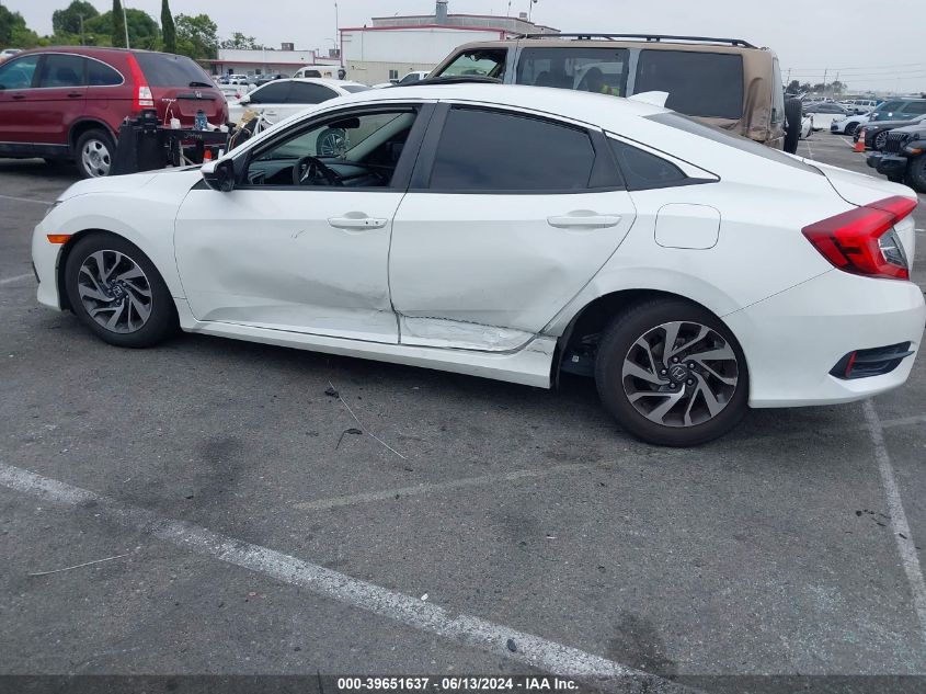 2018 Honda Civic Ex VIN: 2HGFC2F77JH557875 Lot: 39651637