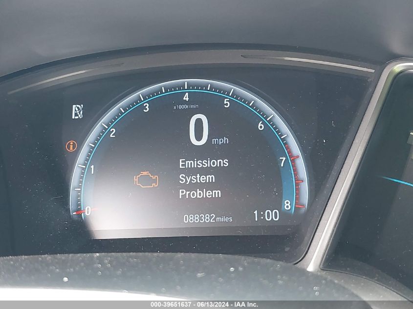 2018 Honda Civic Ex VIN: 2HGFC2F77JH557875 Lot: 39651637