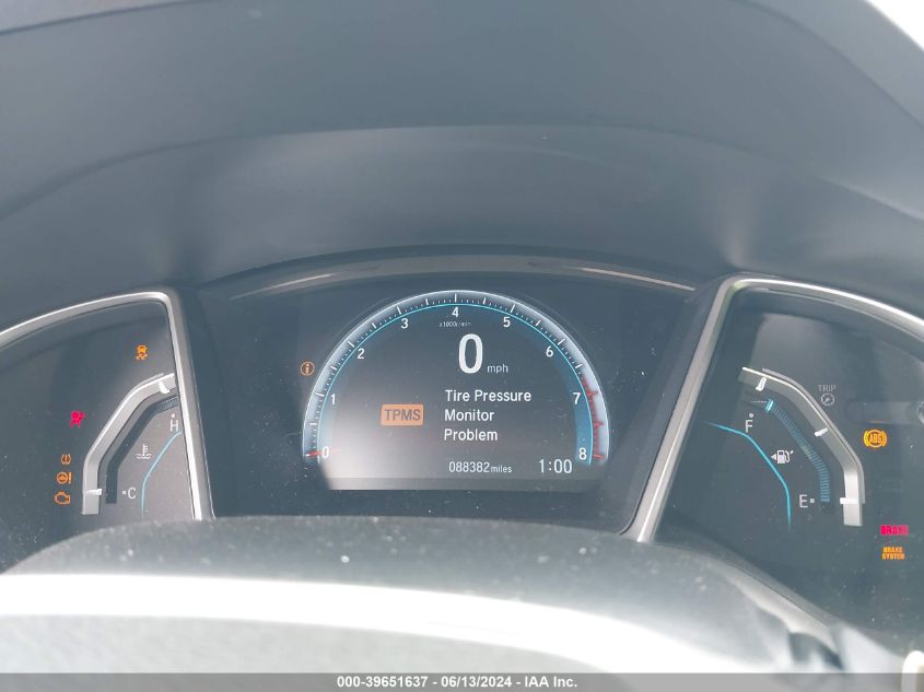 2018 Honda Civic Ex VIN: 2HGFC2F77JH557875 Lot: 39651637