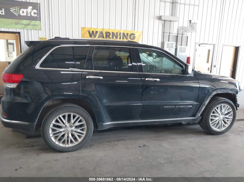 2018 Jeep Grand Cherokee Summit 4X4 VIN: 1C4RJFJG6JC144476 Lot: 39651662